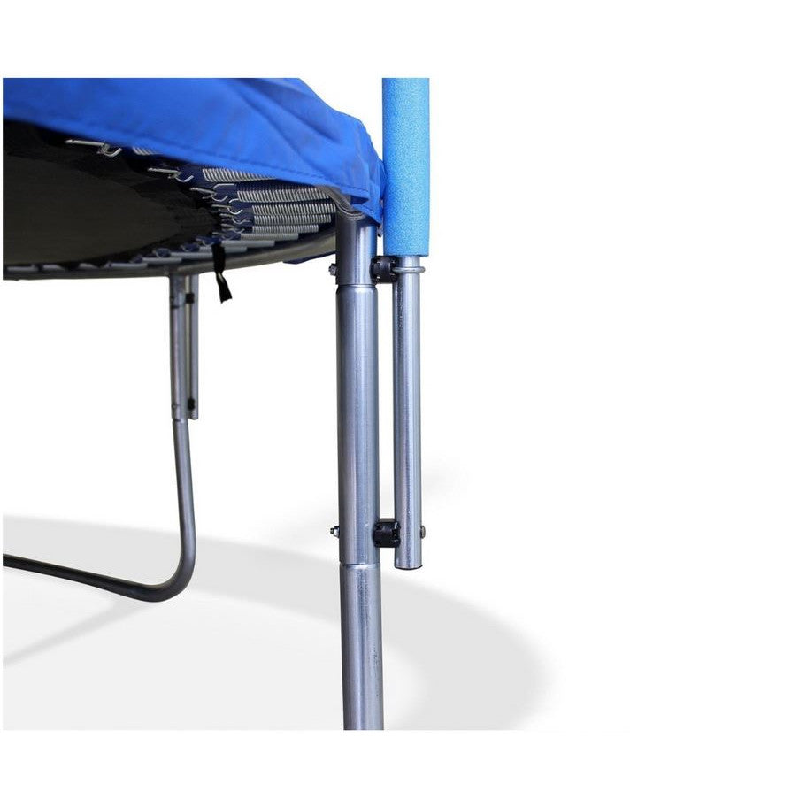 Trambulina 255 CM din Otel cu plasa de protectie, Scara de Acces inclusa