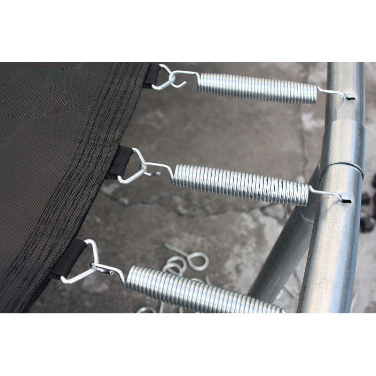 Trambulina 255 CM din Otel cu plasa de protectie, Scara de Acces inclusa