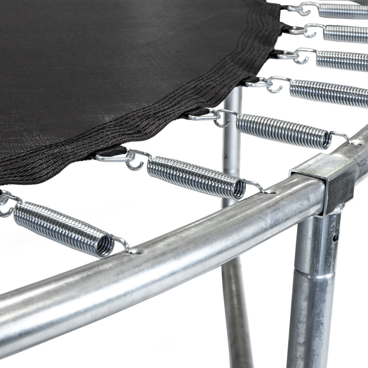 Trambulina 255 CM din Otel cu plasa de protectie, Scara de Acces inclusa