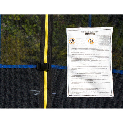 Trambulina pentru copii cu plasa de protectie IDL FREEDOM JUMP COLLECTION, Diametru 244 cm, Multicolora