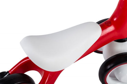 Tricicleta IDL pentru copii Red Rider, Ideala pentru cei mici intre 12-36 luni pentru o plimbare de neuitat alaturi de parinti si prieteni, Dimensiune 50x22x39, Sarcina maxima admisa 20kg, Culoare Rosu