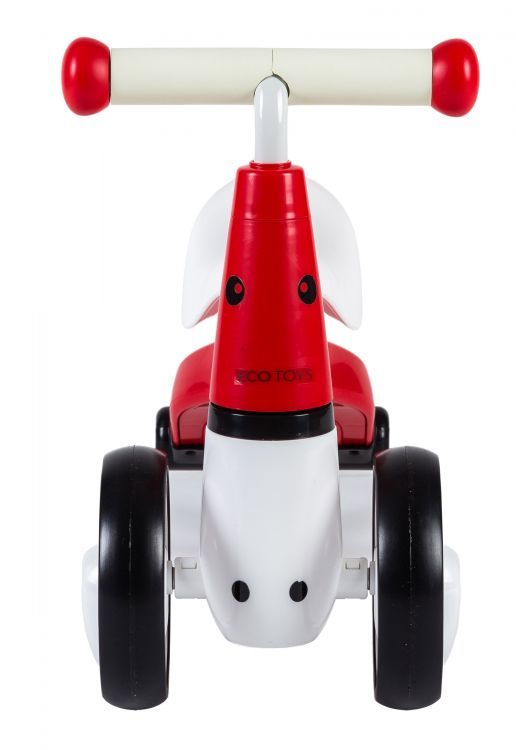 Tricicleta IDL pentru copii Red Rider, Ideala pentru cei mici intre 12-36 luni pentru o plimbare de neuitat alaturi de parinti si prieteni, Dimensiune 50x22x39, Sarcina maxima admisa 20kg, Culoare Rosu