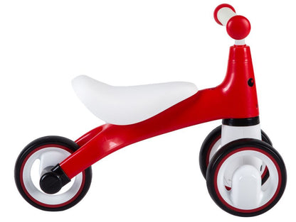 Tricicleta IDL pentru copii Red Rider, Ideala pentru cei mici intre 12-36 luni pentru o plimbare de neuitat alaturi de parinti si prieteni, Dimensiune 50x22x39, Sarcina maxima admisa 20kg, Culoare Rosu