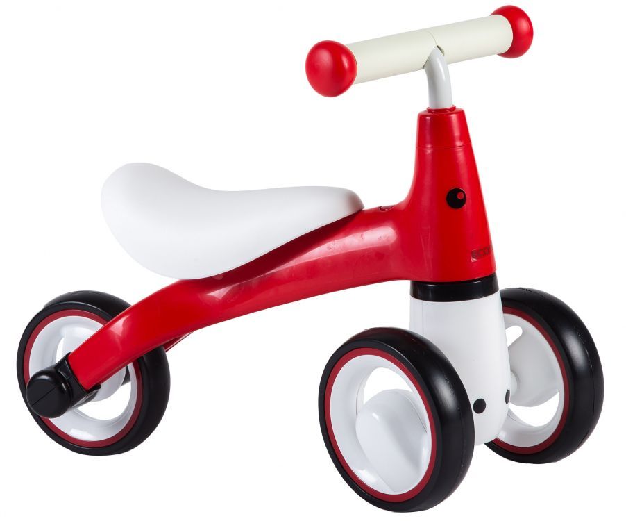 Tricicleta IDL pentru copii Red Rider, Ideala pentru cei mici intre 12-36 luni pentru o plimbare de neuitat alaturi de parinti si prieteni, Dimensiune 50x22x39, Sarcina maxima admisa 20kg, Culoare Rosu