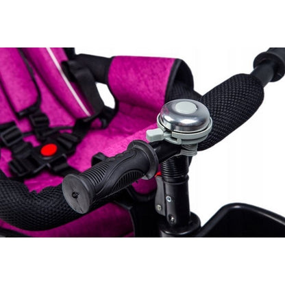 Tricicleta cu sezut rotativ ecotoys jm-068-17 - roz