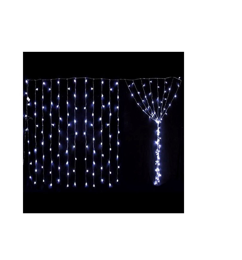 Instalatie Turturi IDL, 180 led-uri albe cu lumina rece ce confera un aspect primitor casei in preajma Sarbatorilor, Controler interior/exterior si Grad de protectie IP44