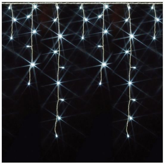 Instalatie Turturi IDL, 180 led-uri albe cu lumina rece ce confera un aspect primitor casei in preajma Sarbatorilor, Controler interior/exterior si Grad de protectie IP44