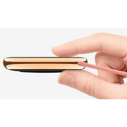 Smartwach idealSTORE UltraTHIN, AMOLED, Ultra Subtire, Notificari apeluri, Monitorizare Fitness, Somn, Sedentarism, Ecran Personalizat, Ritm Cardiac si Oxigen, Notificari Aplicatii Sociale, Culoare Black