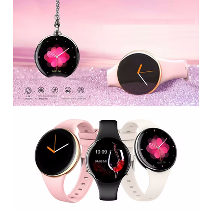 Smartwach idealSTORE UltraTHIN, AMOLED, Ultra Subtire, Notificari apeluri, Monitorizare Fitness, Somn, Sedentarism, Ecran Personalizat, Ritm Cardiac si Oxigen, Notificari Aplicatii Sociale, Culoare Black