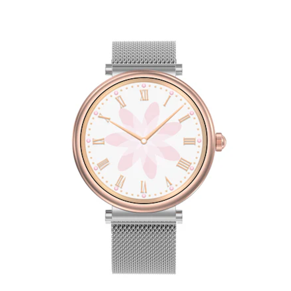 Smartwatch idealSTORE UnikWATCH, 2 Bratari, Functie de Inregistrare Voce, Apeluri Bluetooth, Afisaj AMOLED, Memento, Asistent vocal, Control Playlist Muzical, Urmarire GPS, Moduri Sportive, Rezistent la apa, Monitor Somn, Comanda Vocala, Culoare Silver