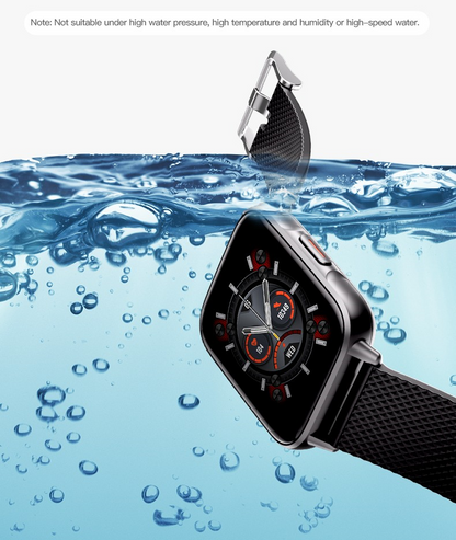 Smartwatch idealStore UpBest23, Apel Bluetooth, Difuzor si Microfon Incorporat, Asistent Vocal, NFC, Multi-Sport, Monitor Cardio si Oxigen, Termometru, Display HD, Sticla Curbata, Blocare cu parola, Baterie 200mah, culoare Negru