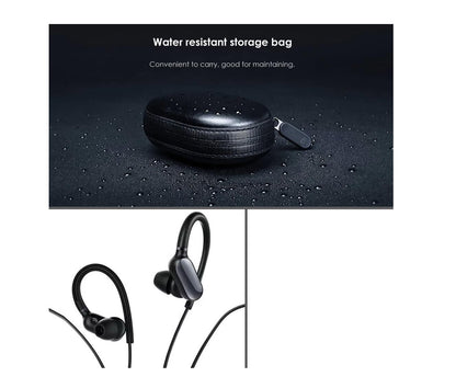 Casti Wireless Profesionale XIAOMI SPORT MINI BLACK VERSION, Conexiune Bluetooth 4.1+ EDR, Impermeabilitate cu Grad de protectie IPX4, Permite asocierea simultan a doua dispozitive, Echipate cu cea mai buna izolare la zgomot, Control vocal
