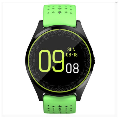Ceas Smartwatch VANTAGE 9 2017, Bluetooth, Camera foto, Functie Telefon, Ecran Lcd, Anti lost, Facebook, Whatsapp, Sedentary remind, Curea detasabila, Model Nou, Verde
