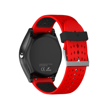Ceas Smartwatch VANTAGE 9 2017, Bluetooth, Camera foto, Functie Telefon, Ecran Lcd, Anti lost, Facebook, Whatsapp, Sedentary remind, Curea detasabila, Model Nou, Rosu