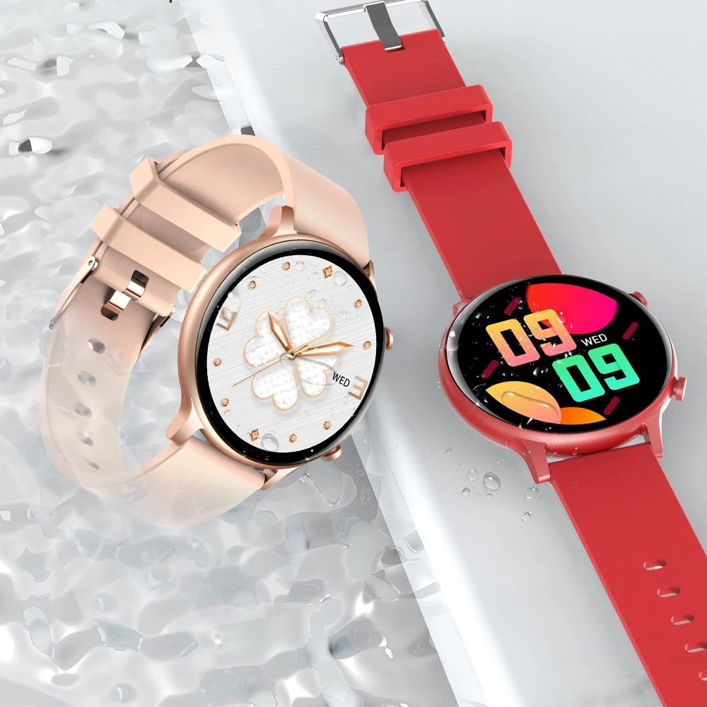 Ceas SmartWatch Versa idealStore, Dimensiunea Ecran 1.32 inch, Rezistent la Apa, Bluetooth, Monitor Ritm Cardiac, Tesiune Arteriala, Oxigen din Sange, Notificari Apeluri, Multi Sport, Compatibil iOS si Android, Gold