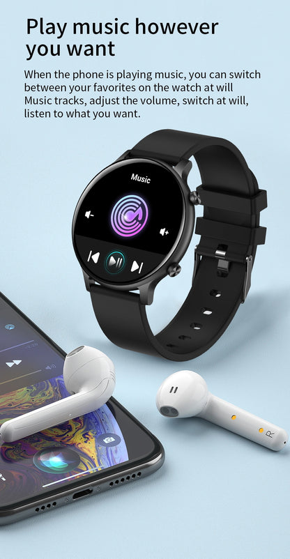 Ceas SmartWatch Versa idealStore, Dimensiunea Ecran 1.32 inch, Rezistent la Apa, Bluetooth, Monitor Ritm Cardiac, Tesiune Arteriala, Oxigen din Sange, Notificari Apeluri, Multi Sport, Compatibil iOS si Android, Gold