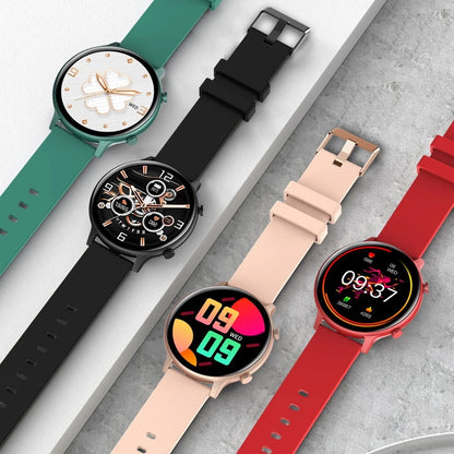 Ceas SmartWatch Versa idealStore, Dimensiunea Ecran 1.32 inch, Rezistent la Apa, Bluetooth, Monitor Ritm Cardiac, Tesiune Arteriala, Oxigen din Sange, Notificari Apeluri, Multi Sport, Compatibil iOS si Android, Rose