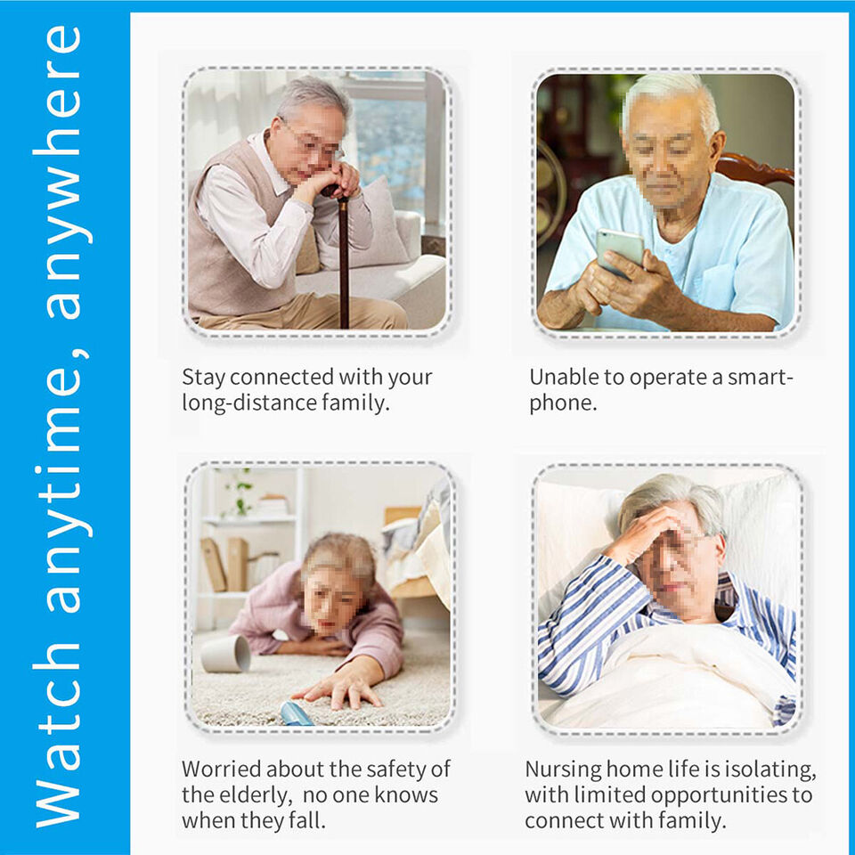 Baby Monitor si Camera de Supraveghere idealSTORE, Apel Video, Rotire, Monitorizare pe Telefon, Activare la Miscare si Sunete, Functie de Apel, Apelare Vocala, Microfon si Difuzor Incorporat, Video bidirectional, pentru Copii si Varstnici, Full HD 1080P