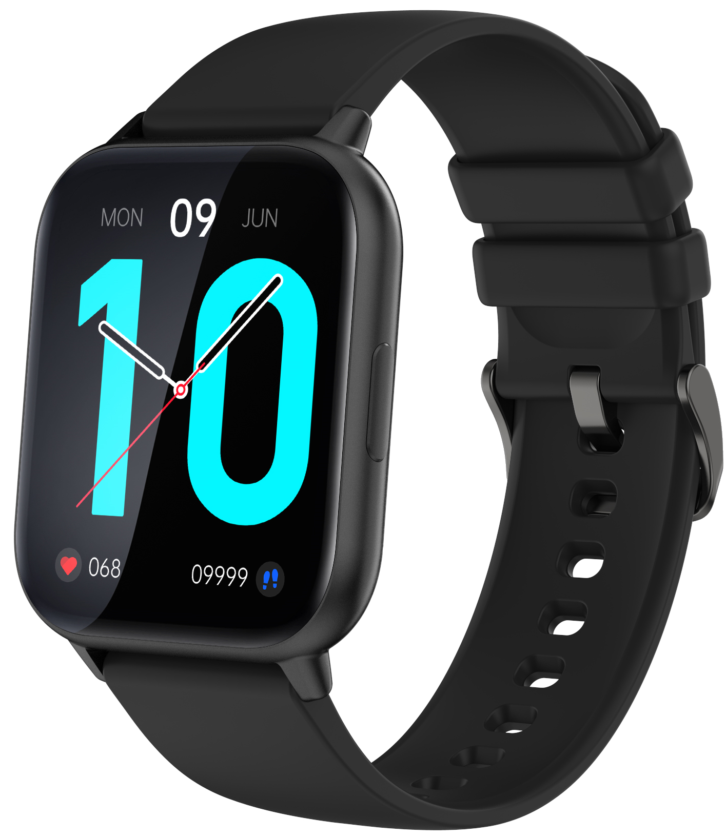SmartWatch New Saphir Vision idealSTORE, Ecran Curbat HD 1.91 inch, Functie Apel Bluetooth, Notificari Apeluri/Mesaje/Aplicatii, Monitorizare Ritm Cardiac/Tensiune Arteriala/Fitness, Compatibilitate Android si iOS, Autonomie Ridicata, Modern