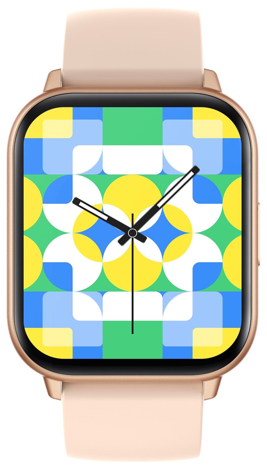 Smartwatch idealSTORE SaphirVision, Apel Bluetooth, Ecran HD Curbat 1,91 inchi, Monitorizare Fitness, Ritm Cardiac si Tensiune Arteriala, Compatibil iOS/Android, Gold