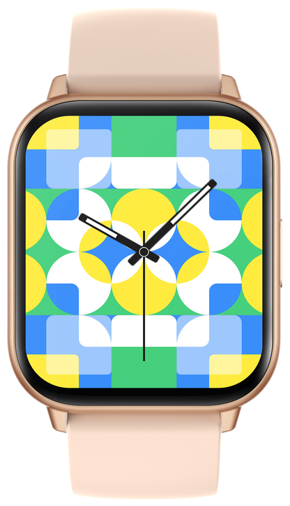 Smartwatch idealSTORE SaphirVision, Apel Bluetooth, Ecran HD Curbat 1,91 inchi, Monitorizare Fitness, Ritm Cardiac si Tensiune Arteriala, Compatibil iOS/Android, Gold