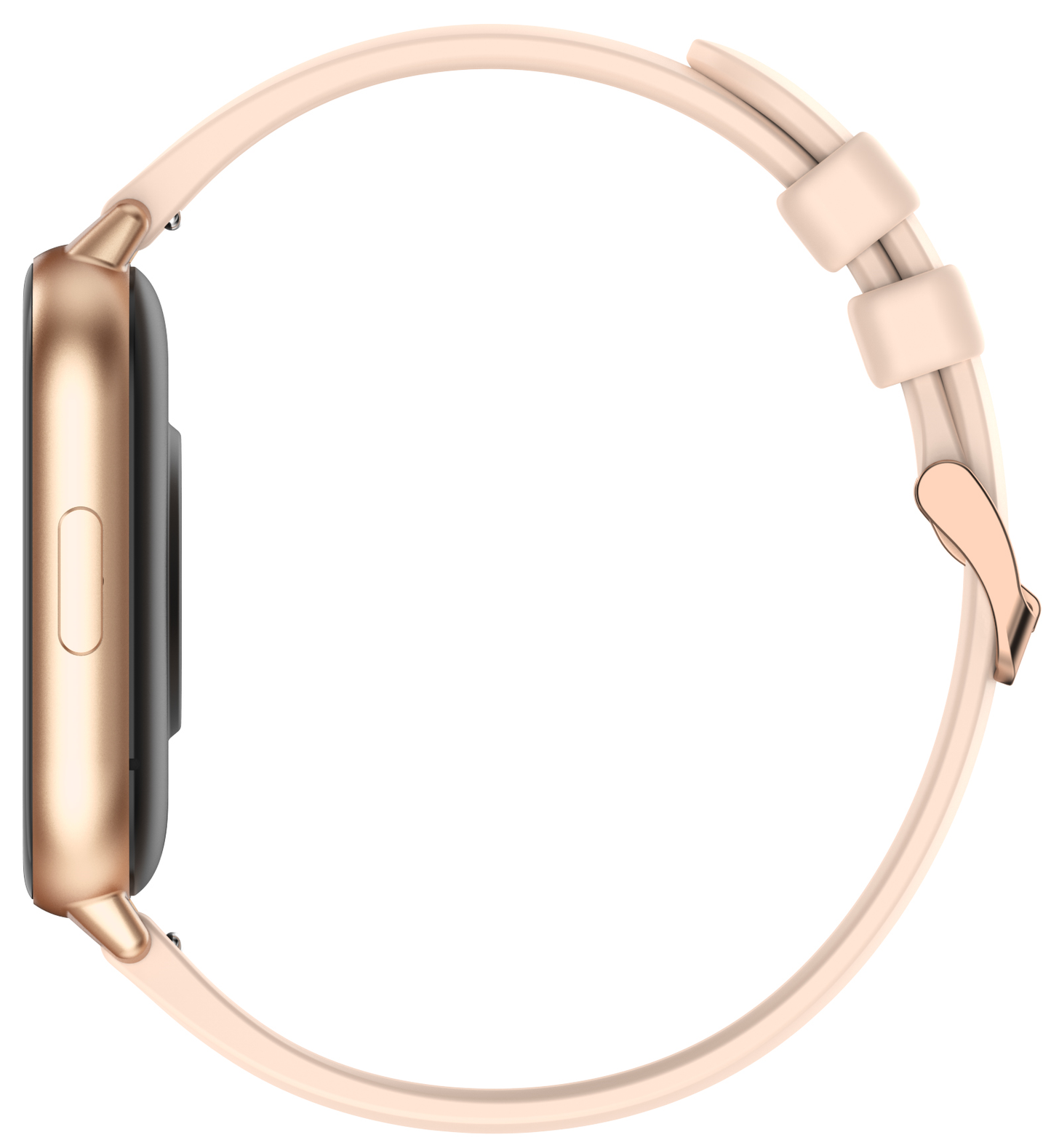 Smartwatch idealSTORE SaphirVision, Apel Bluetooth, Ecran HD Curbat 1,91 inchi, Monitorizare Fitness, Ritm Cardiac si Tensiune Arteriala, Compatibil iOS/Android, Gold