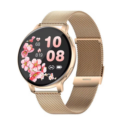 Ceas SmartWatch VisionStyle idealSTORE, Ecran Full Touch1, 39 inch, Android/IOS, Bluetooth, Difuzor-Microfon, Apeluri, Mesaje Control Muzica-Foto, Monitorizare Somn, Ritm Cardiac, Tensiune Arteriala SpO2, Pedometru, Fitness Traker, IP67, Notificari