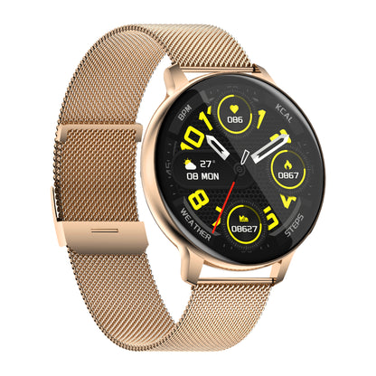 Ceas SmartWatch VisionStyle idealSTORE, Ecran Full Touch1, 39 inch, Android/IOS, Bluetooth, Difuzor-Microfon, Apeluri, Mesaje Control Muzica-Foto, Monitorizare Somn, Ritm Cardiac, Tensiune Arteriala SpO2, Pedometru, Fitness Traker, IP67, Notificari