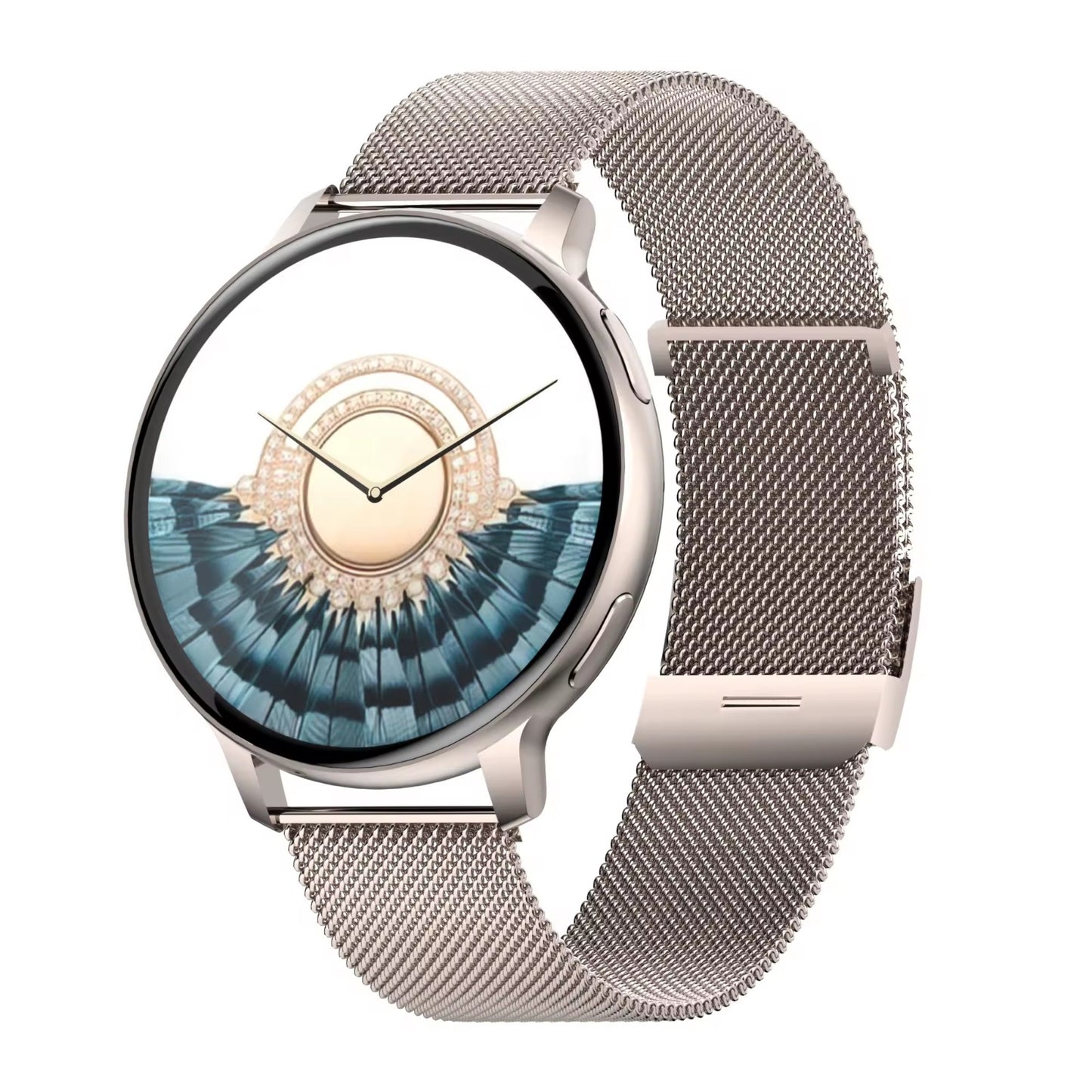 Ceas SmartWatch VisionStyle idealSTORE, Ecran Full Touch 1,39 inch, Android/IOS, Bluetooth, Difuzor-Microfon, Apeluri, Mesaje Control Muzica-Foto, Monitorizare Somn, Ritm Cardiac, Tensiune Arteriala SpO2, Pedometru, Fitness Traker, IP67, Notificari