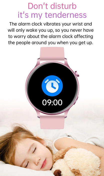 Smartwatch idealSTORE NEW Viva, Preluare Apeluri si Mesaje, Full HD, Ecran 1.28', Monitorizare Tensiune Arteriala, Frecventa Cardiaca, Rezistent la apa IP67, Bluetooth, Mod multi-sport, Operaruetooth, Mod multi-sport, Culoare Roz