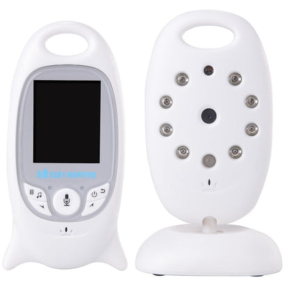 Sistem monitorizare Video si Audio pentru siguranta bebelusului Video Baby 601, Vedere pe timp de noapte, monitorizarea temperaturii, sistem vorbeste-i inapoi bebelusului tau, cantece de leagan alaturi de suzeta cadou