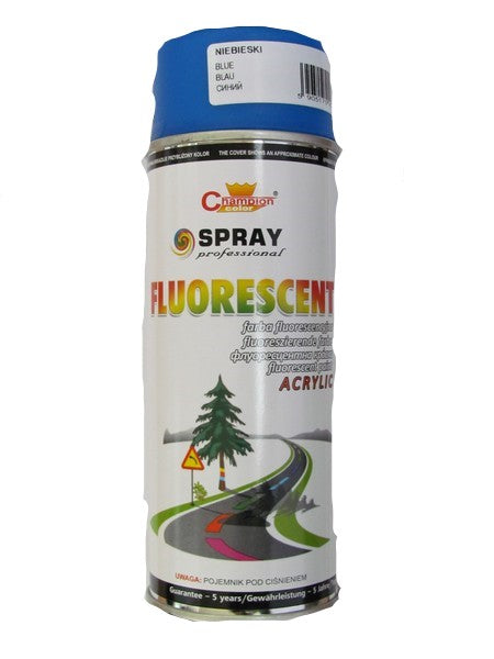 Spray vopsea Profesional CHAMPION ALBASTRU FLUORESCENT 400ml