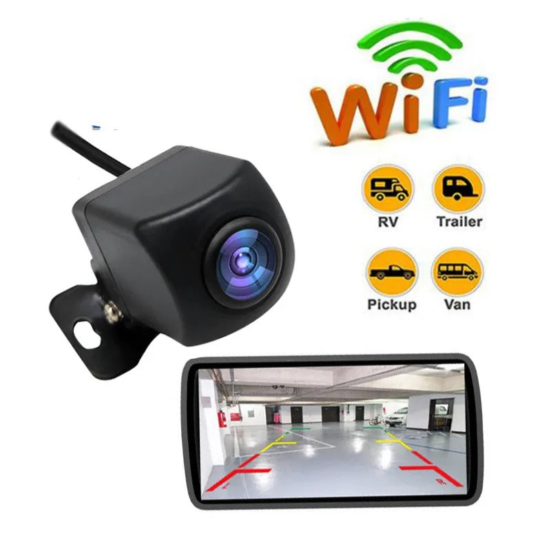 Camera marsalier idealStore Wifi cu aplicatie pe telefon, unghi larg 170 , conectare Wifi, Rezistent la Apa, Vedere pe timp de Noapte