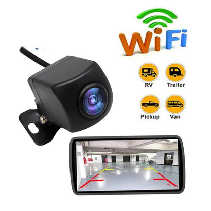 Camera marsalier idealStore Wifi cu aplicatie pe telefon, unghi larg 170 , conectare Wifi, Rezistent la Apa, Vedere pe timp de Noapte