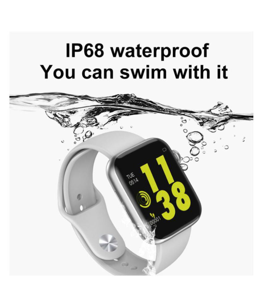 Ceas SmartWatch Pro F26 Edittion idealSTORE, Touch Screen, Display 1.75 inch HD, Monitorizeaza, ritmul cardiac, tensiunea arteriala, Distanta, Somnul, Caloriile arse, IP 68, Pedometru, Culoare WHITE