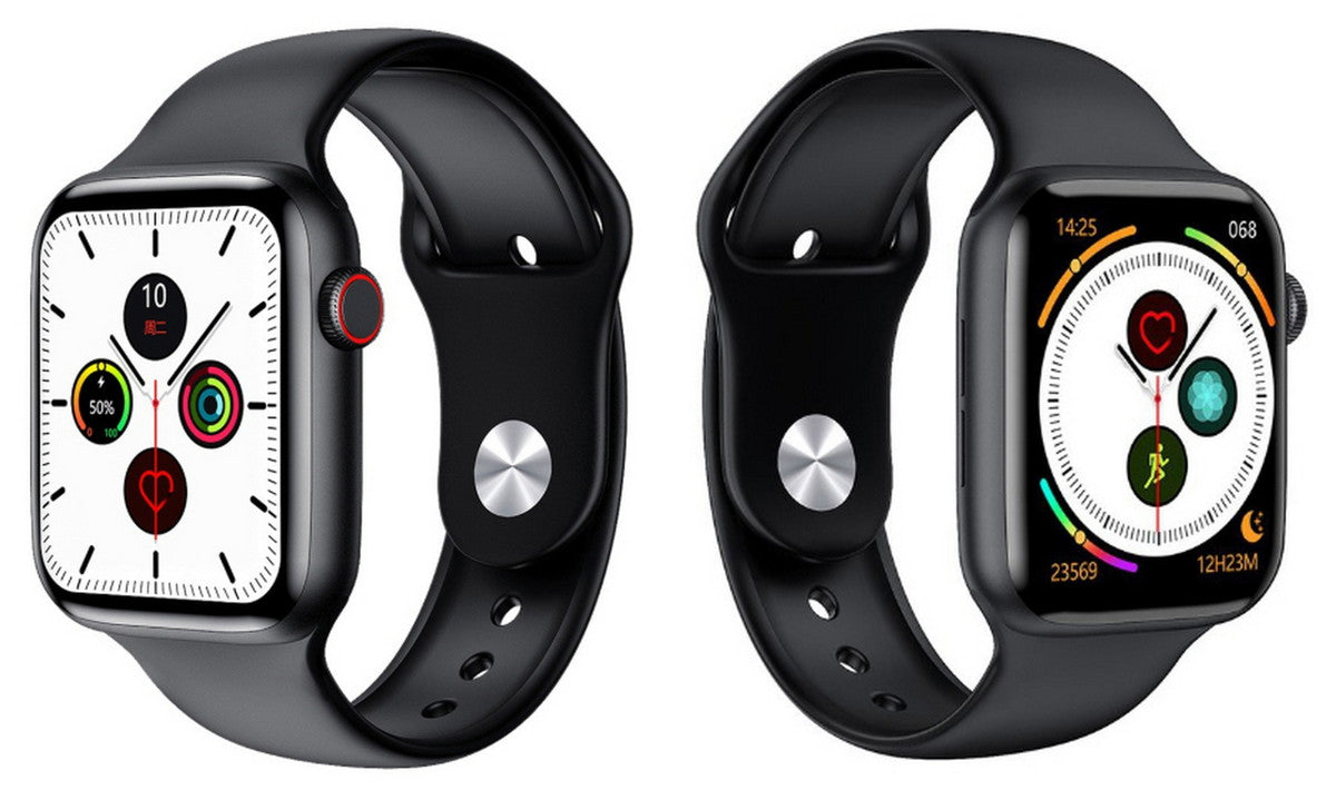 Ceas SmartWatch Pro W Edittion idealSTORE, Ecran tactil IPS, Monitorizeaza Prognoza meteo, ritmul cardiac, Somnul, EKG, tensiunea arteriala, Perioada sarcinii, Control muzical, IP 68, Pedometru, BLACK