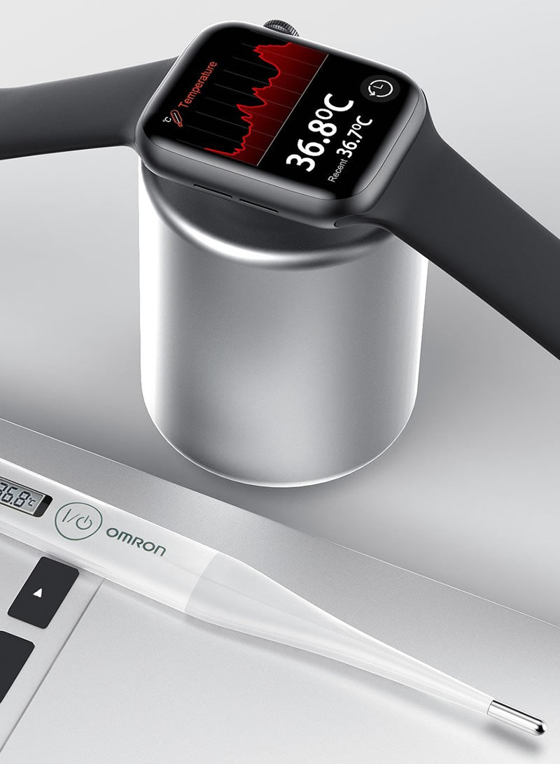 Ceas SmartWatch Pro W Edittion idealSTORE, Ecran tactil IPS, Monitorizeaza Prognoza meteo, ritmul cardiac, Somnul, EKG, tensiunea arteriala, Perioada sarcinii, Control muzical, IP 68, Pedometru, BLACK