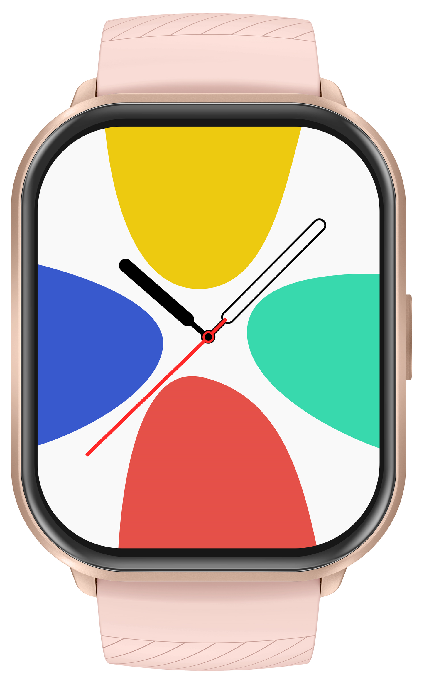 Ceas Smartwatch idealSTORE Watch GT3, cu Asistent Vocal, Primire si Efectuare Apel,100+ Moduri Sportive, Ecran HD, Full Touch, Management Sanatate, Vizualizare Notificari, Gold Silicon