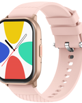 Ceas Smartwatch idealSTORE Watch GT3, cu Asistent Vocal, Primire si Efectuare Apel,100+ Moduri Sportive, Ecran HD, Full Touch, Management Sanatate, Vizualizare Notificari, Gold Silicon