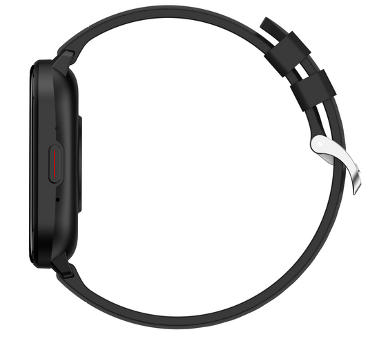 Ceas Smartwatch idealSTORE Watch GT3, cu Asistent Vocal, Primire si Efectuare Apel, 100+ Moduri Sportive, Ecran HD, Full Touch, Management Sanatate, Vizualizare Notificari, Negru Silicon