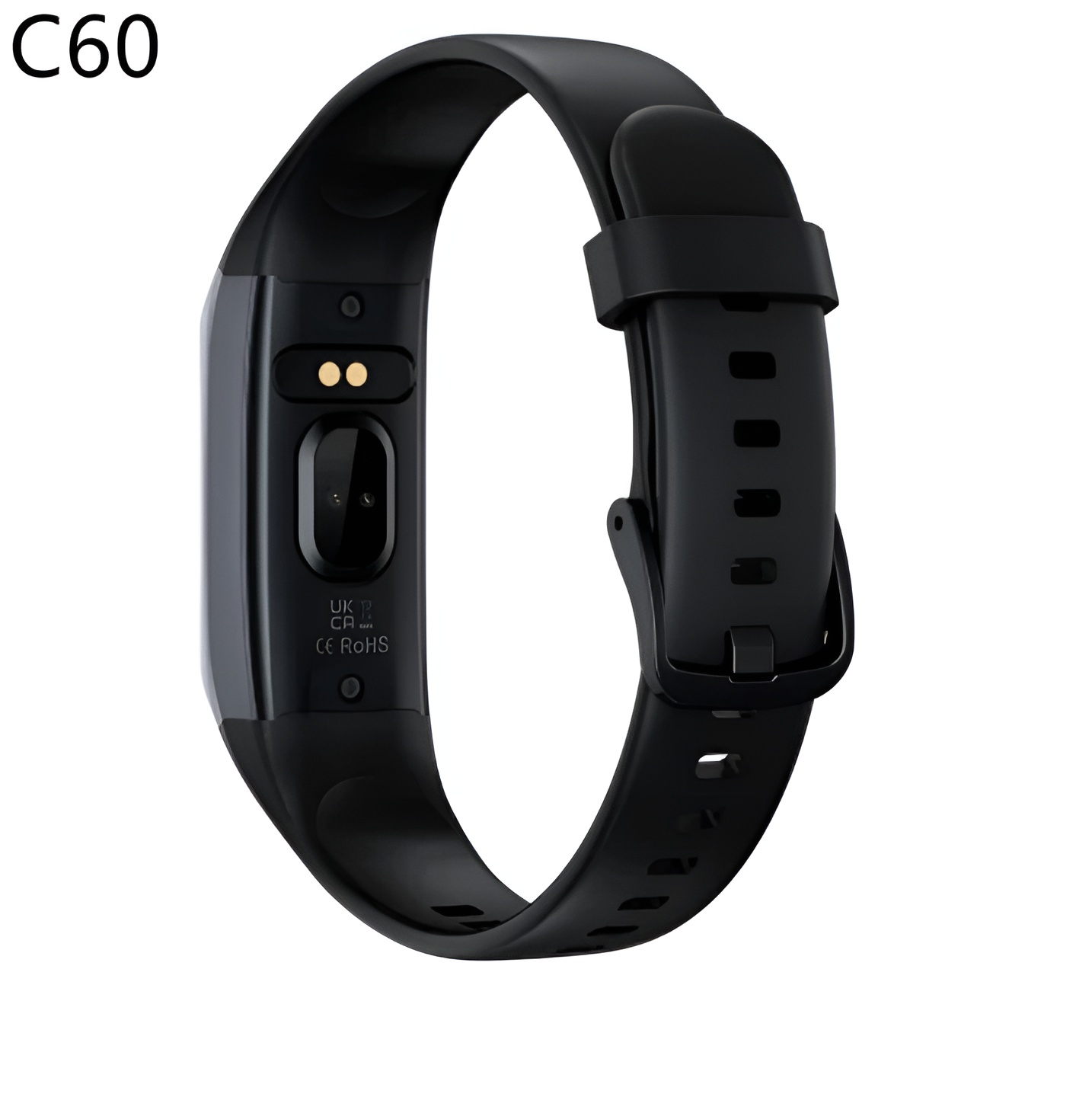 Ceas si Bratara Fitness Work Style IdealStore, Ecran AMOLED 1.1 inch, Preluare Apeluri si Mesaje Bluetooth, Monitorizare Ritm Cardiac si Somn, Temperatura Corporala, Pedometru, IP67, Alarma, Android-IOS, Long Battery, BLACK Edition