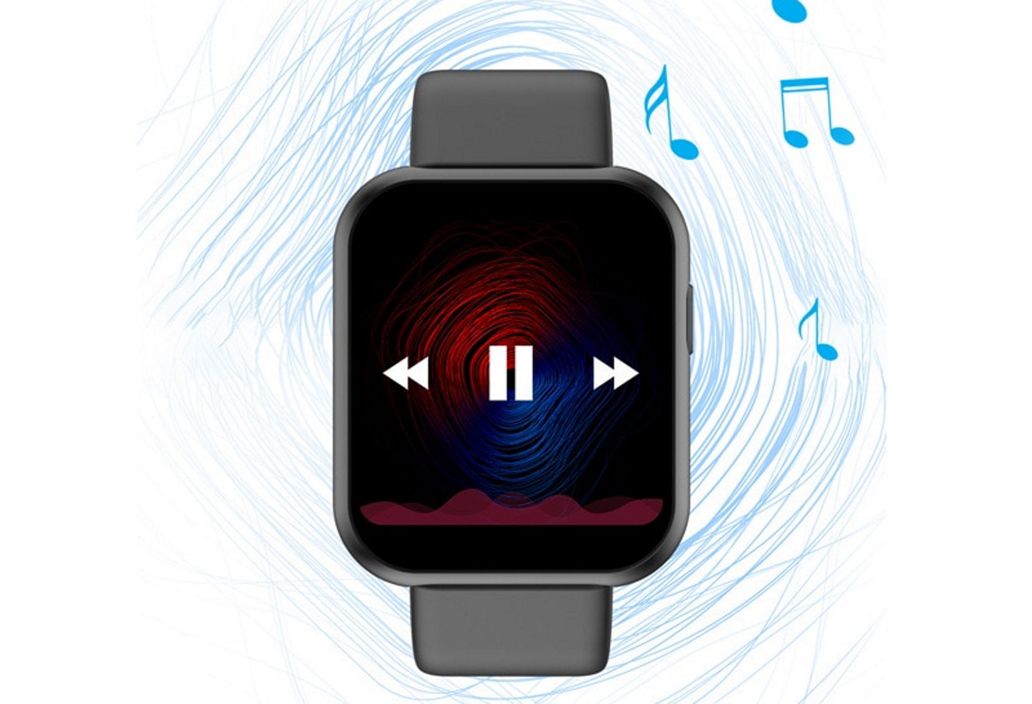 Ceas SmartWatch X6 Plus idealstore, Ecran Complet Tactil 1.54 inch, Bluetooth, Compatibil iOS si Android, Inacarcare Rapida USB, Asistent Vocal, Difuzor Incorporat, Monitorizare Ritm Cardiac, Multi Sport, Negru