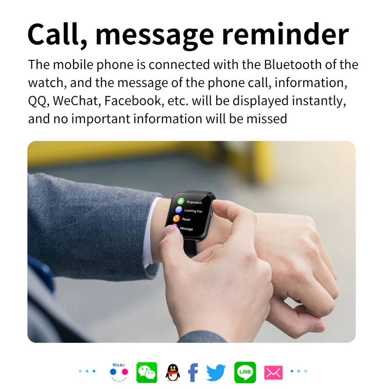 SmartWatch New Plus X6 idealSTORE, Ecran 1.54 inch, Bluetooth, Asistent Vocal Integrat, Notificari, Compatibil iOS si Android, Monitorizare Ritm Cardiac, Moduri Sport, Incarcare Rapida, Design Moder, Culoare Rosu