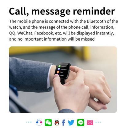 SmartWatch New Plus X6 idealSTORE, Ecran 1.54 inch, Bluetooth, Asistent Vocal Integrat, Notificari, Compatibil iOS si Android, Monitorizare Ritm Cardiac, Moduri Sport, Incarcare Rapida, Design Moder, Culoare Rosu