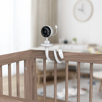 Baby Monitor idealStore SpyBonHD, Rotativ, Unghi Larg, Pornie de la Distanta, Pornire cu LED off, Detectare Sunet si Miscare, Audio bidirectional, Full HD Utilizatori Multiplii, Night Mode, Posibilitate Rotire Camera