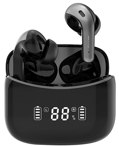 Casti Wireless idealStore XBO Headphone, Autonomie 35 ore, Microfon HD incorporat, Calitate audio Hi-Fi, Bass profund, Noise Cancelling, Afisaj LED, Bluetooth 5.0, Rezistent la Ploaie, Stropi de Apa, Multifunctionale, Ergonomice, Culoare Negru Lucios