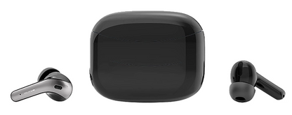 Casti Wireless idealStore XBO Headphone, Autonomie 35 ore, Microfon HD incorporat, Calitate audio Hi-Fi, Bass profund, Noise Cancelling, Afisaj LED, Bluetooth 5.0, Rezistent la Ploaie, Stropi de Apa, Multifunctionale, Ergonomice, Culoare Negru Lucios