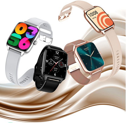 SmartWatch idealStore XiaBest, Apel Bluetooth, NFC, Asistent Vocal, urmarire GPS, Moduri sportive, Senzor Oxigen Caldura, Incarcare fara Fir, Frecventa Cardiaca, Tensiune Arteriala, Parola, Memento Menstrual, Curea Silver din Silicon