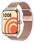 SmartWatch idealStore XiaBest, Apel Bluetooth, NFC, Asistent Vocal, urmarire GPS, Moduri sportive, Senzor Oxigen Caldura, Incarcare fara Fir, Frecventa Cardiaca, Tensiune Arteriala, Parola, Memento Menstrual, Curea Gold din Metal