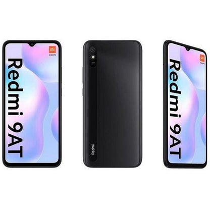 Telefon mobil Xiaomi Redmi 9AT, Procesor MediaTek Helio G25 Octa-Core 2.0/1.5GHz, IPS touchscreen 6.53',2GB RAM, 32GB Flash, Camera 13MP, 4G, Wi-Fi, Dual SIM, Android -Negru